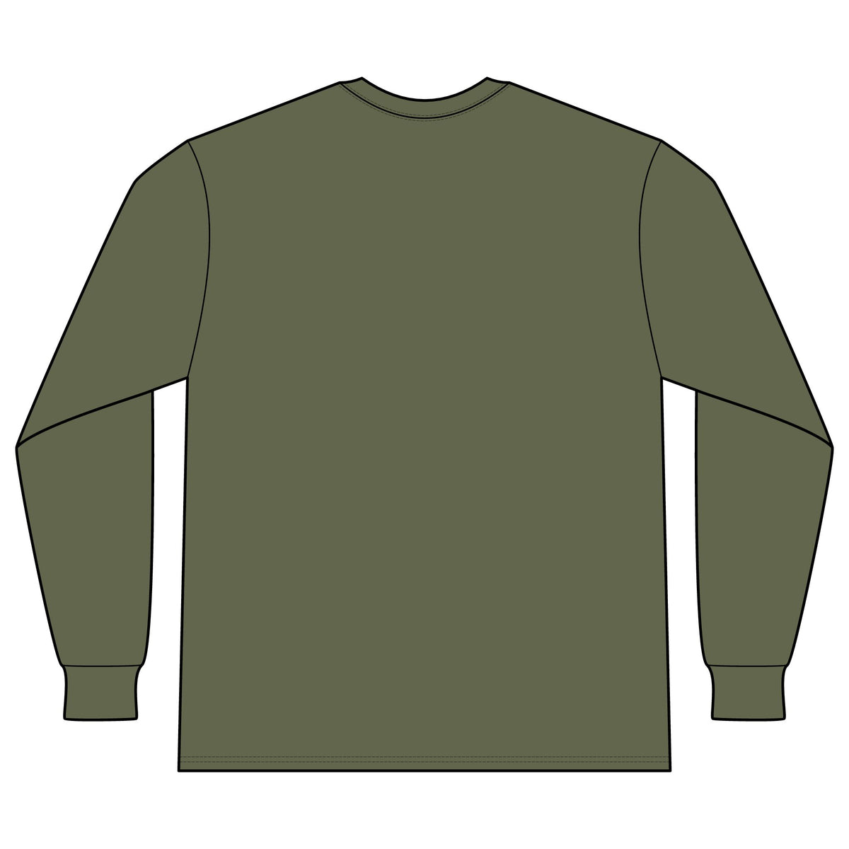 Men's Cotton Long-sleeve – Crab Island Radio