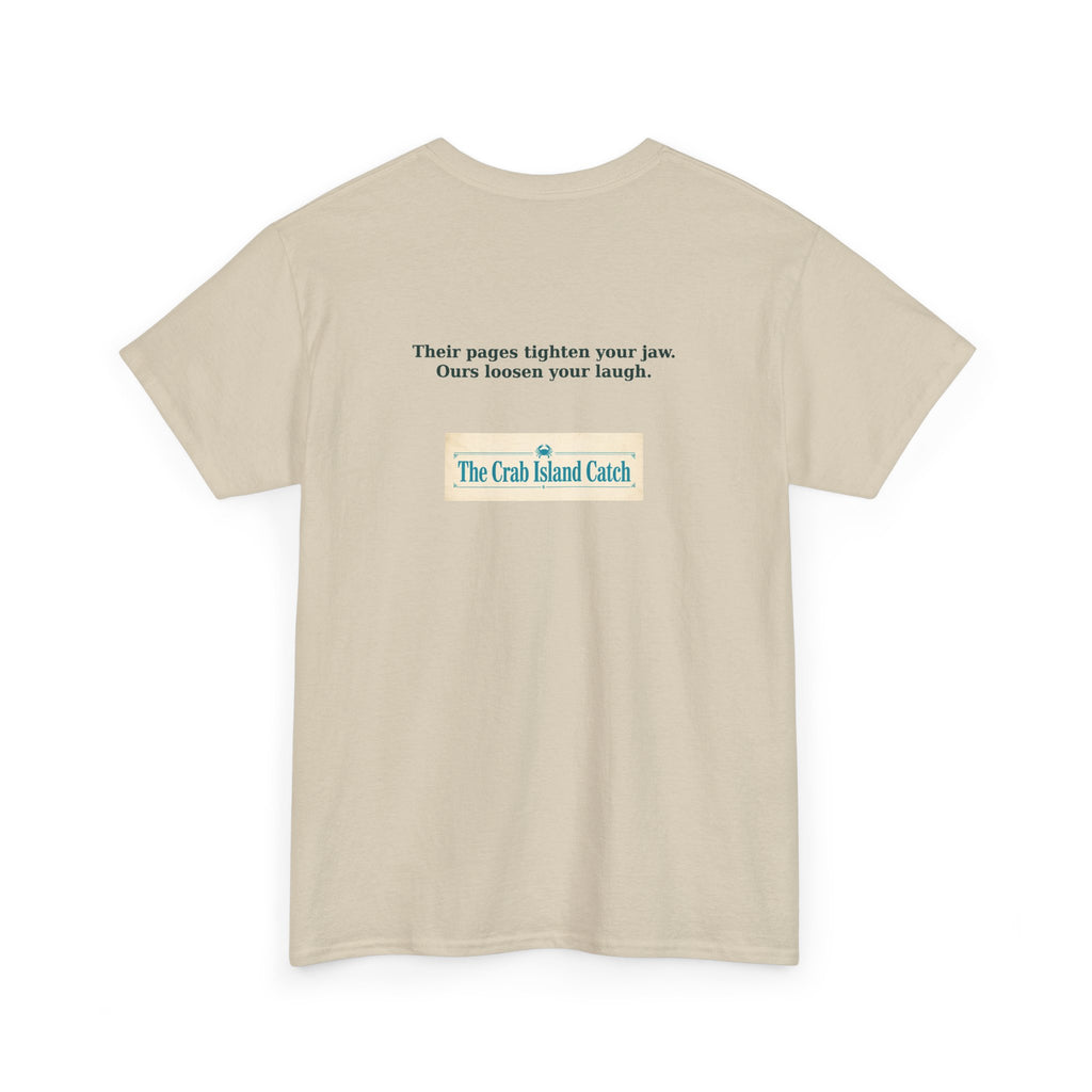 Their Pages Tighten Your Jaw Tee – The Crab Island Catch