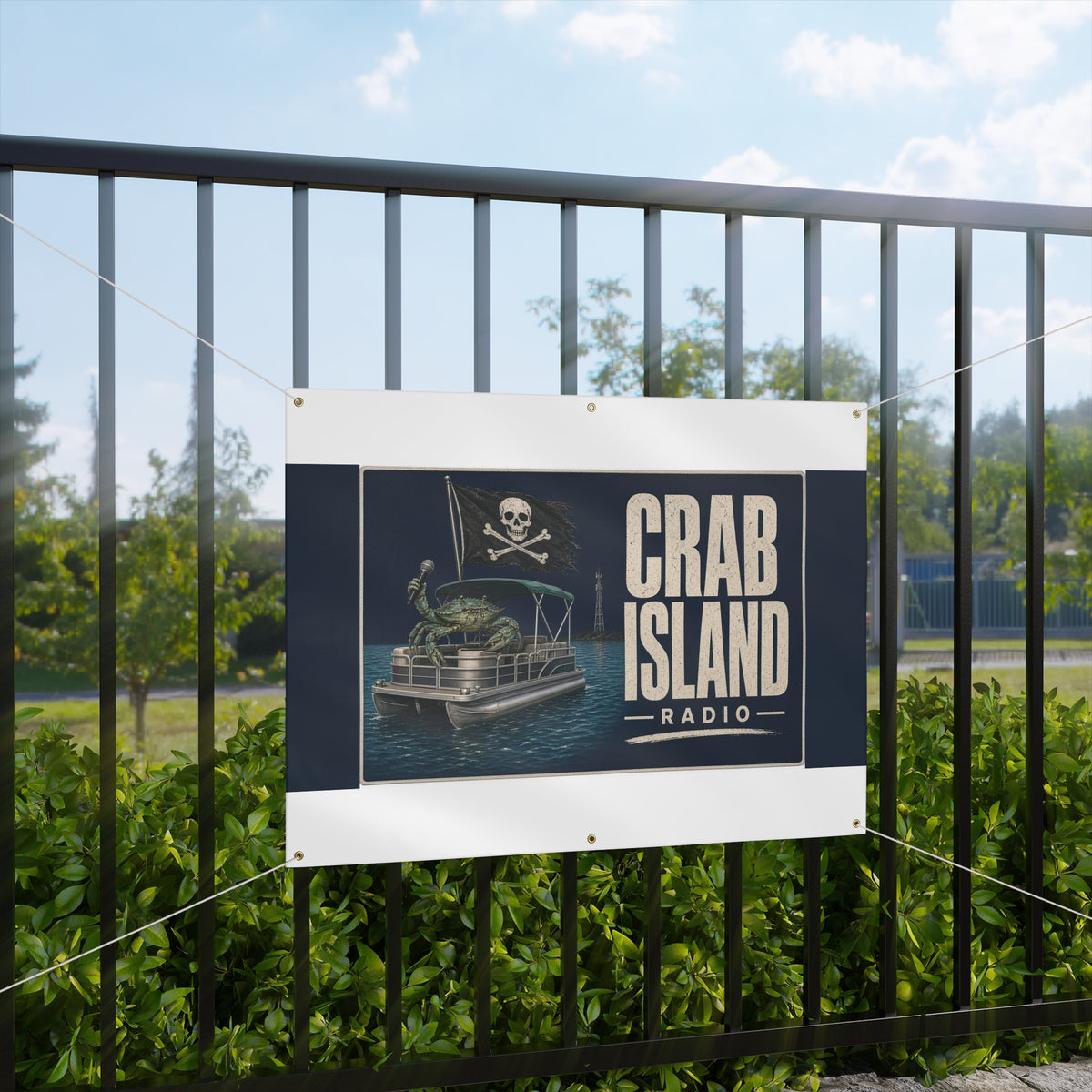 Matte Banner – Pirate Crab