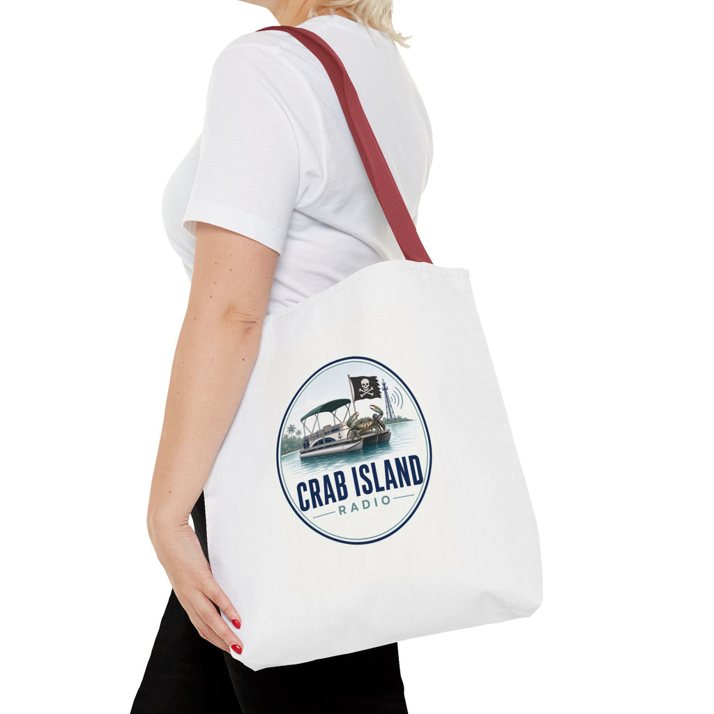 Tote Bag (AOP) – Crab Island Radio