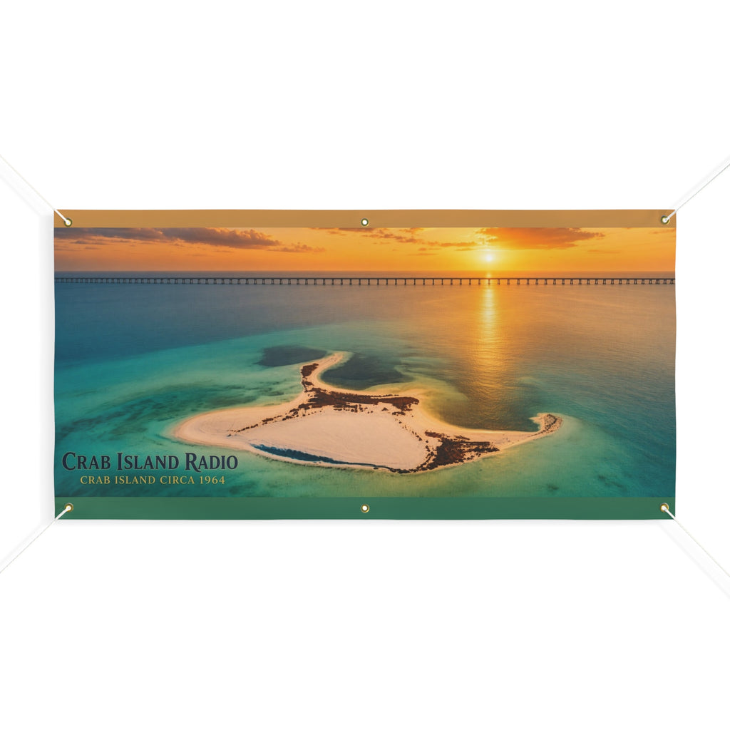 Matte Banner – Island Sunset