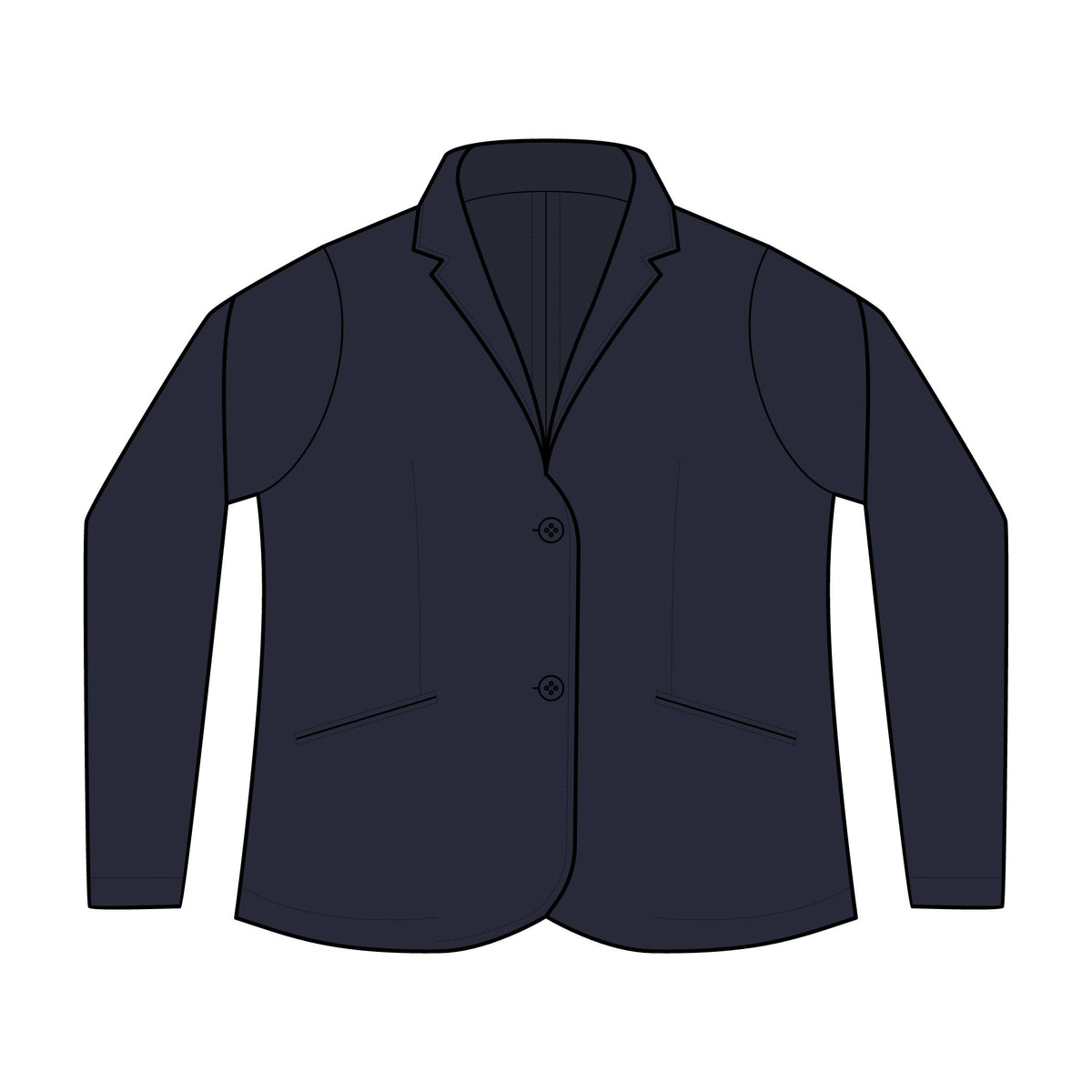 Women's Knit Blazer – Crab Island Radio