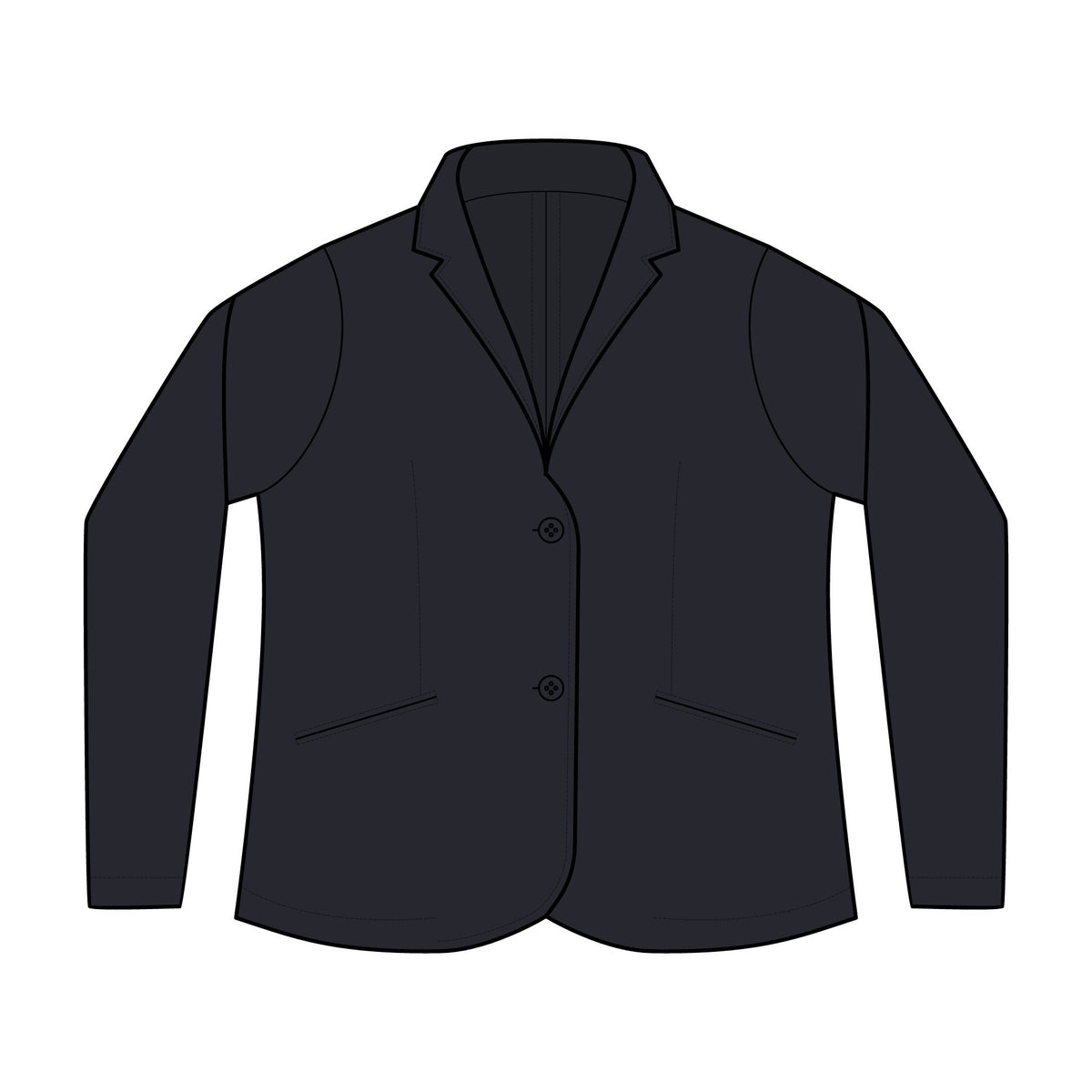 Women's Knit Blazer – Crab Island Radio
