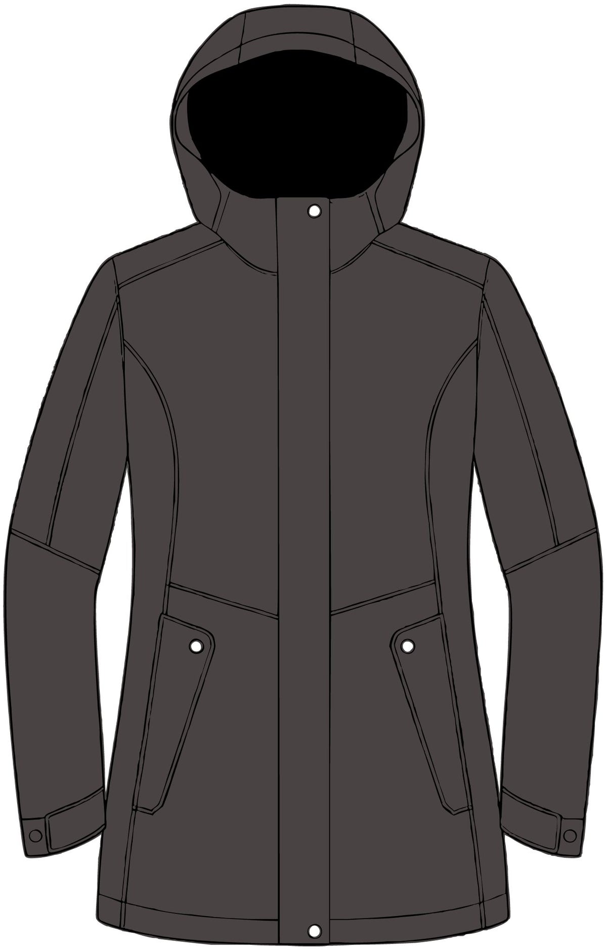 Women's Collective Outer Shell Jacket – Crab Island Radio