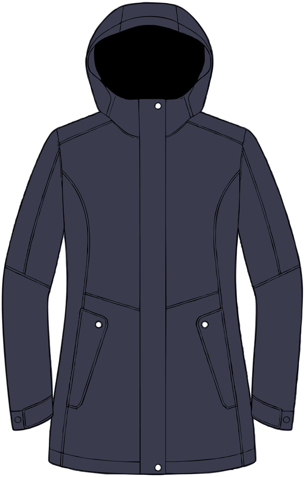 Women's Collective Outer Shell Jacket – Crab Island Radio