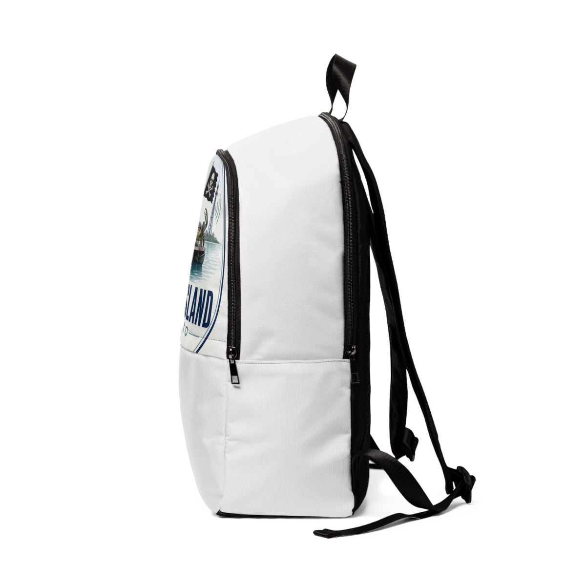 Unisex Fabric Backpack – Crab Island Radio