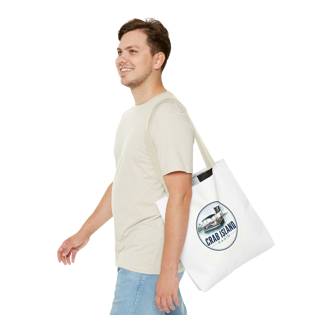 Tote Bag (AOP) – Crab Island Radio