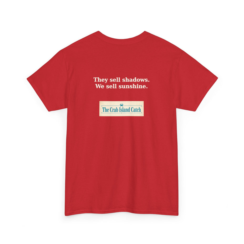 They Sell Shadows Tee – The Crab Island Catch