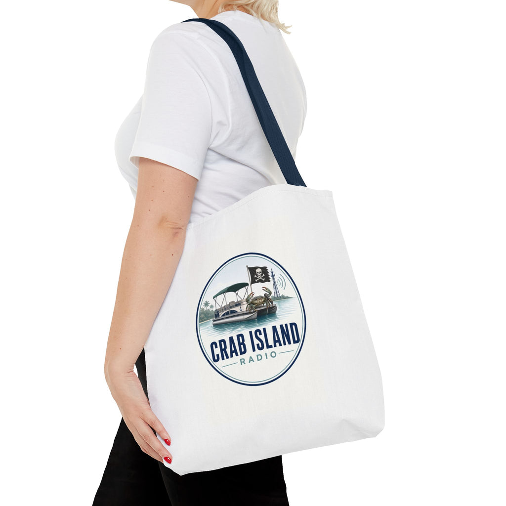 Tote Bag (AOP) – Crab Island Radio