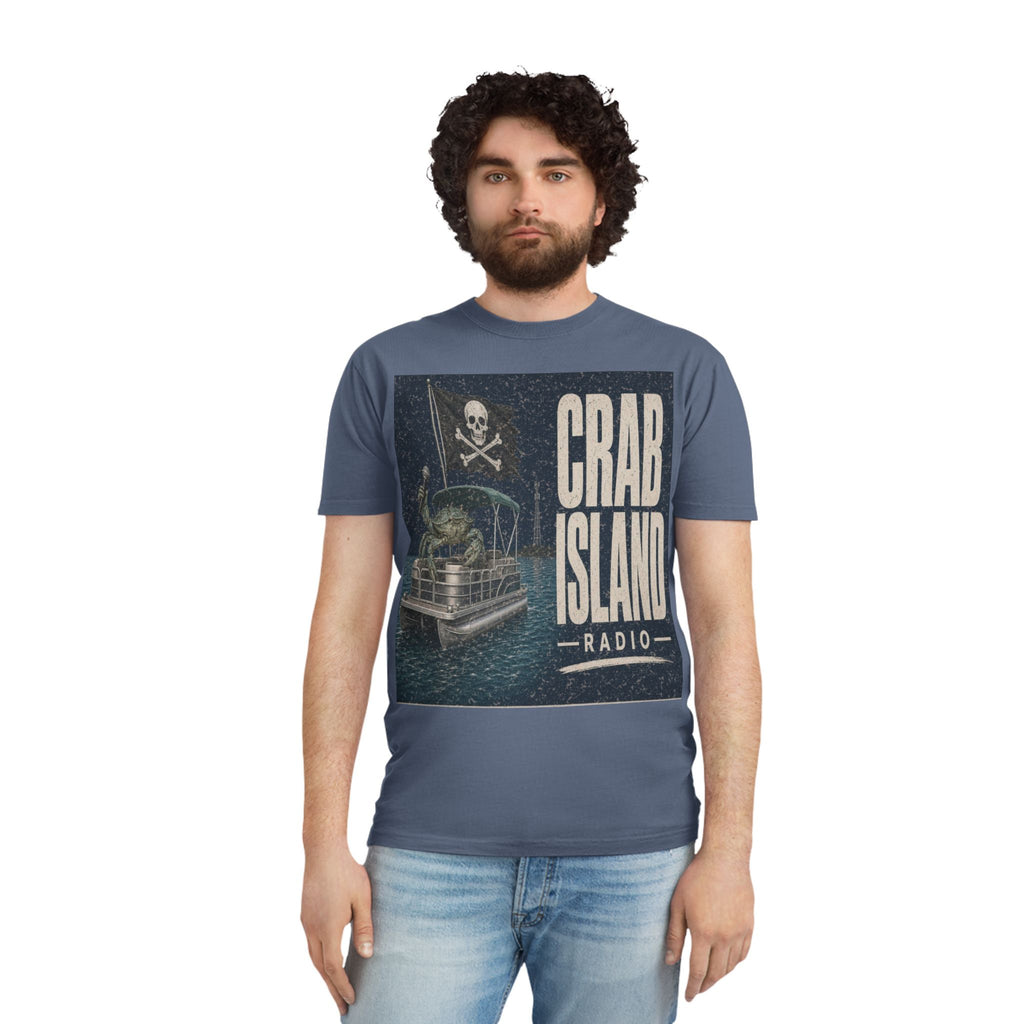 Unisex Faded Shirt – Pirate Crab