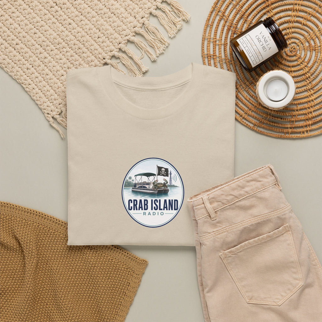 Crab Island Radio Island Sunset T-Shirt – Crab Island Circa 1964, Destin Florida