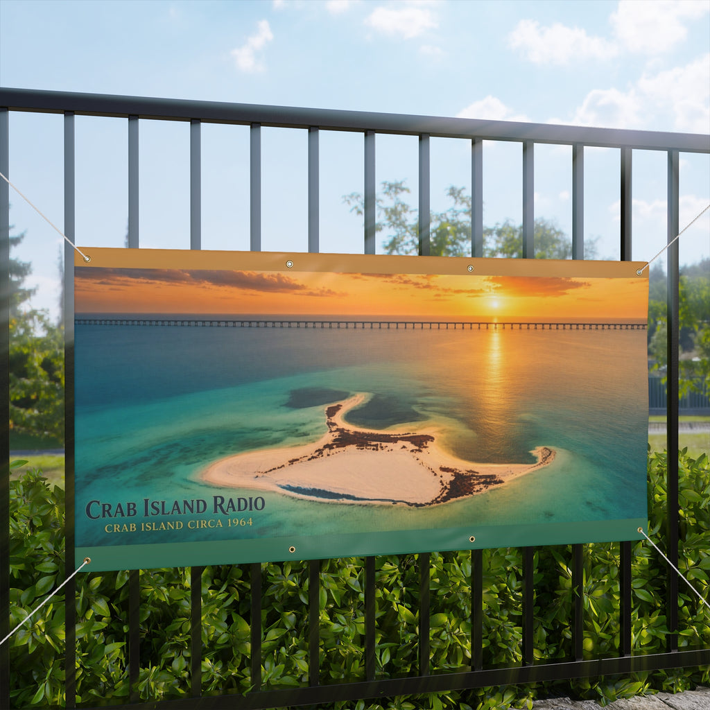 Matte Banner – Island Sunset