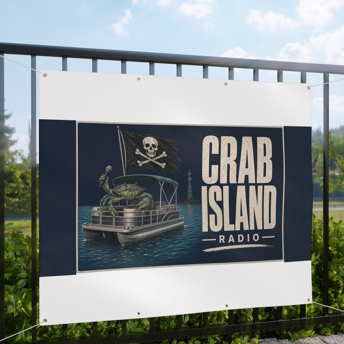 Matte Banner – Pirate Crab