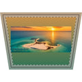 Leather Toiletry Bag – Island Sunset