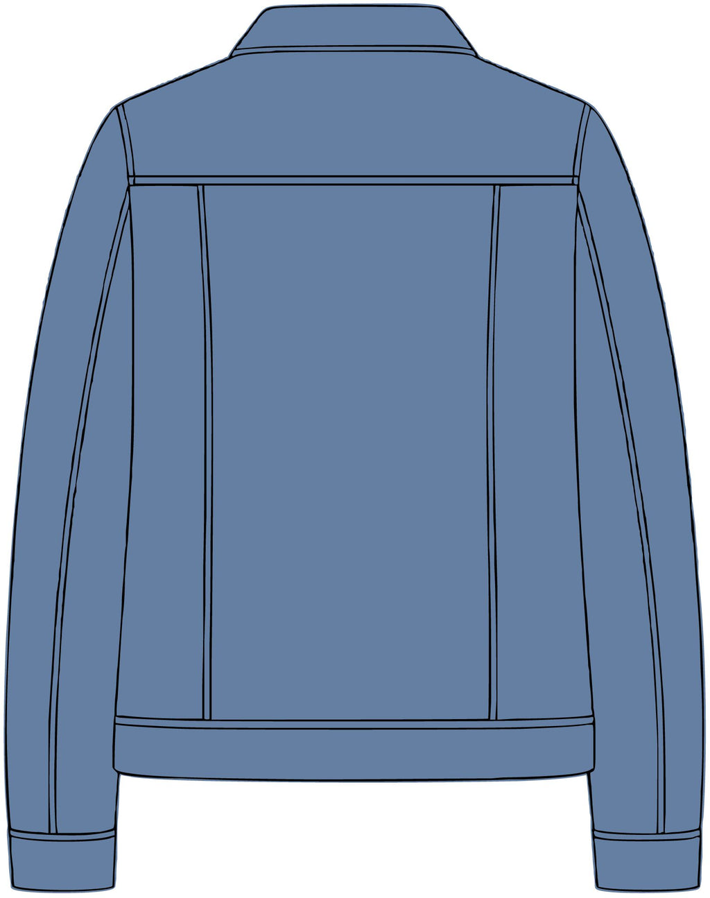 Women's Denim Jacket – Crab Island Radio
