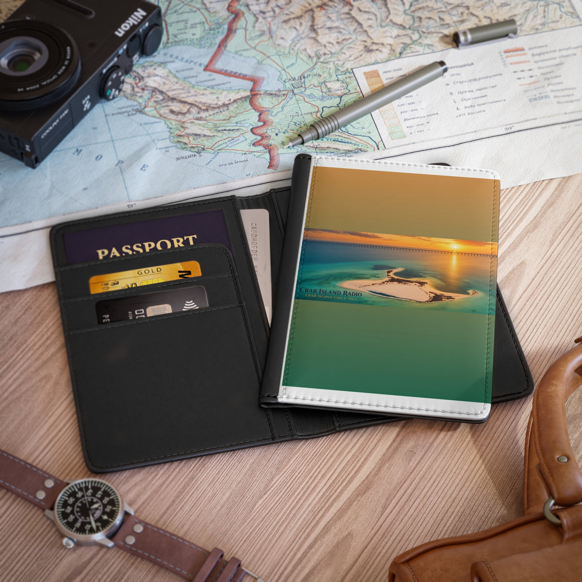 Passport Cover – Island Sunset