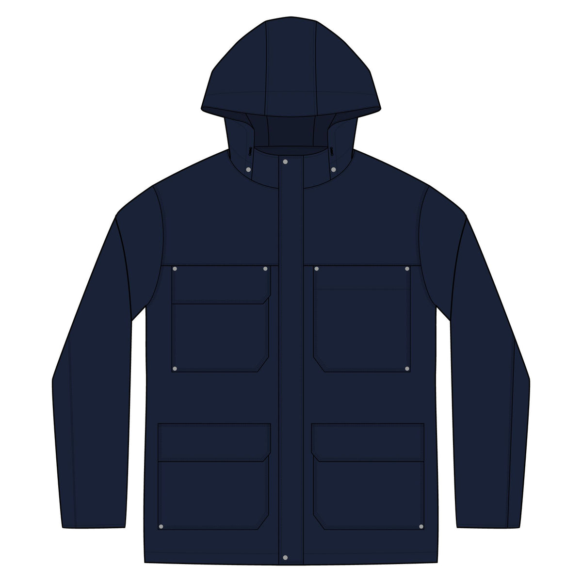 Elements Insulated Parka – Crab Island Radio