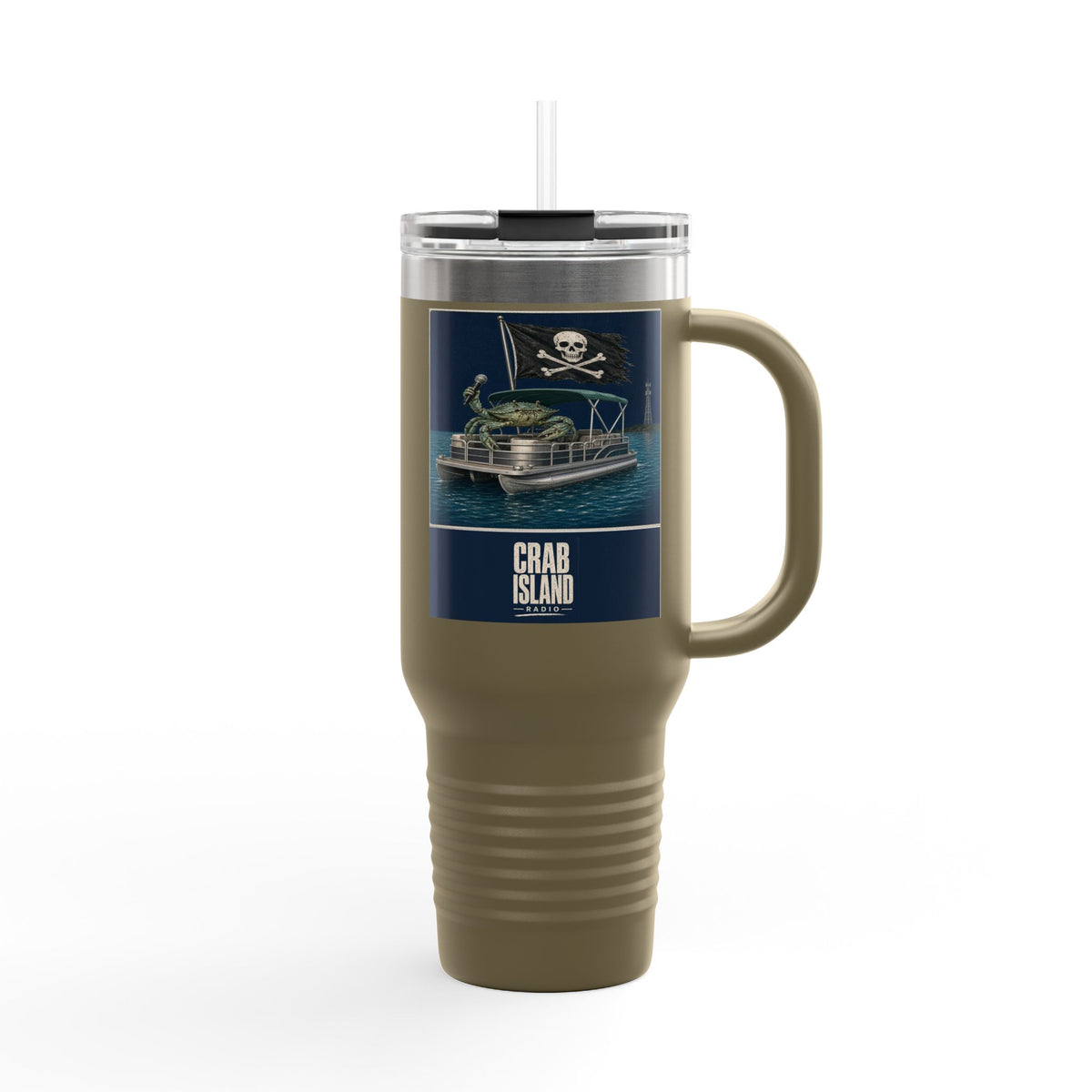 Crab Island Radio Pirate Crab Tumbler - 40oz