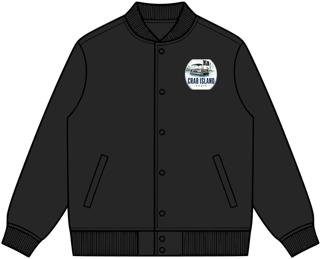 Felt Bomber Jacket – Crab Island Radio