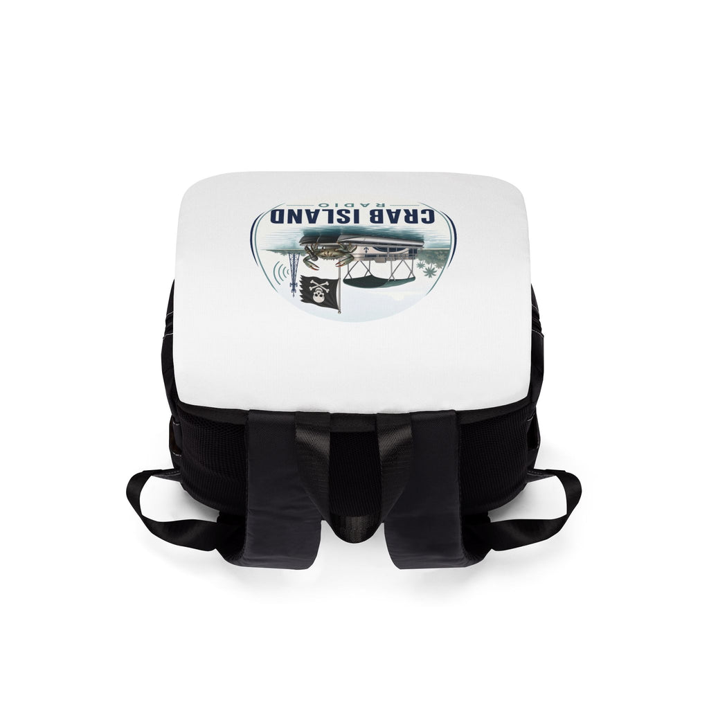 Unisex Casual Shoulder Backpack – Crab Island Radio