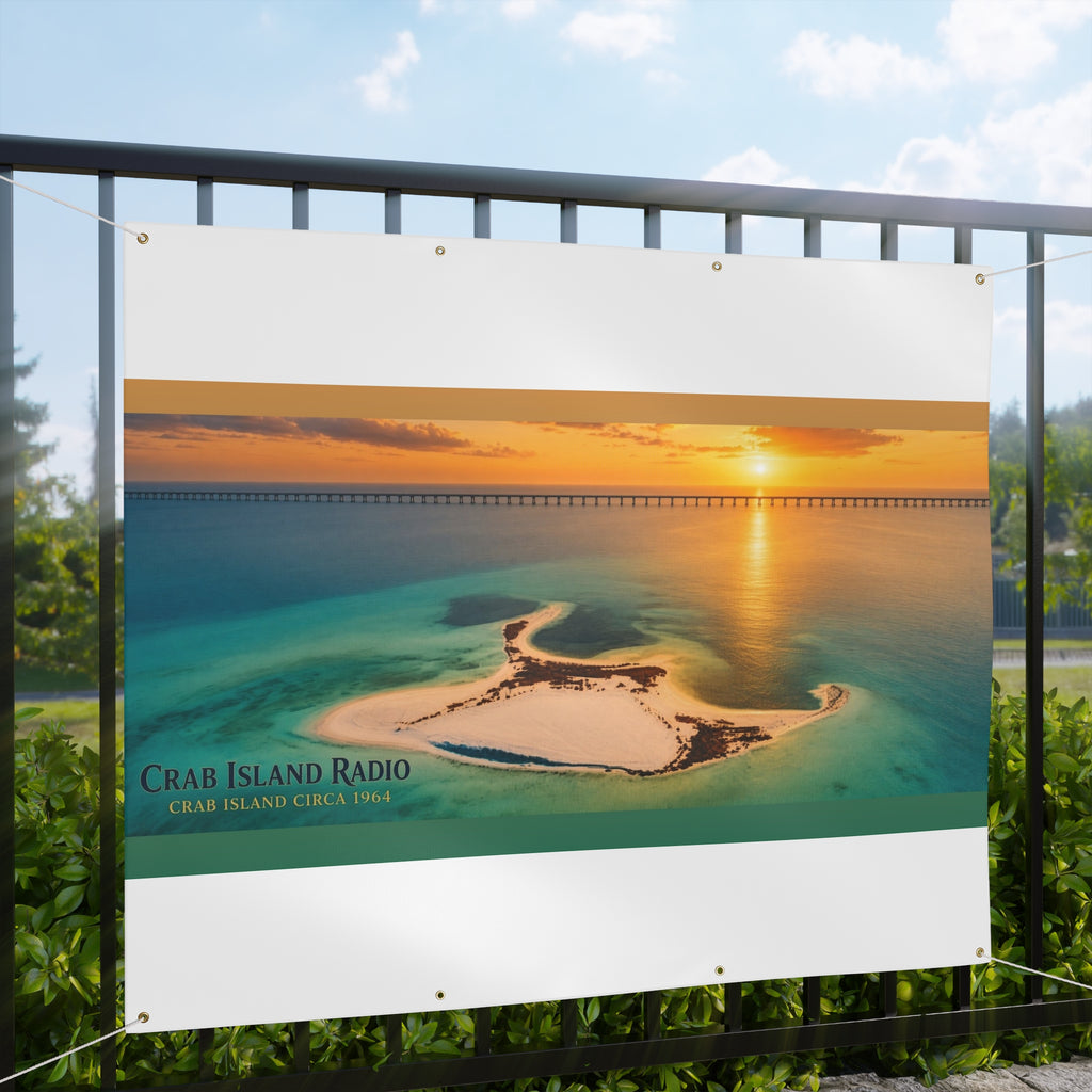 Matte Banner – Island Sunset