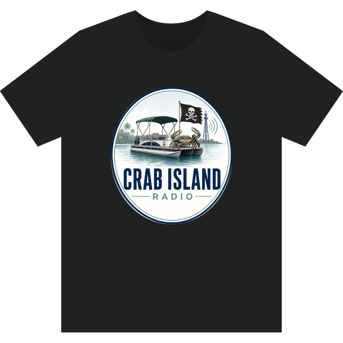 Club Short Sleeve Crew – Crab Island Radio