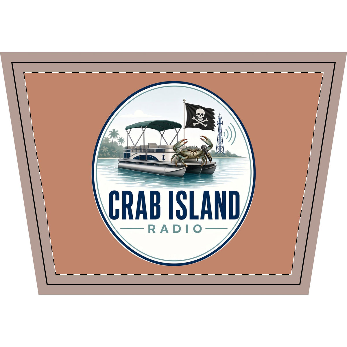 Leather Toiletry Bag – Crab Island Radio