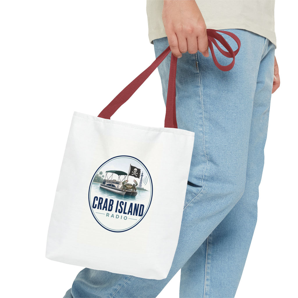 Tote Bag (AOP) – Crab Island Radio