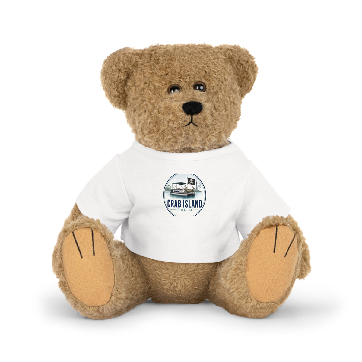 Plush Toy with T-Shirt – Crab Island Radio