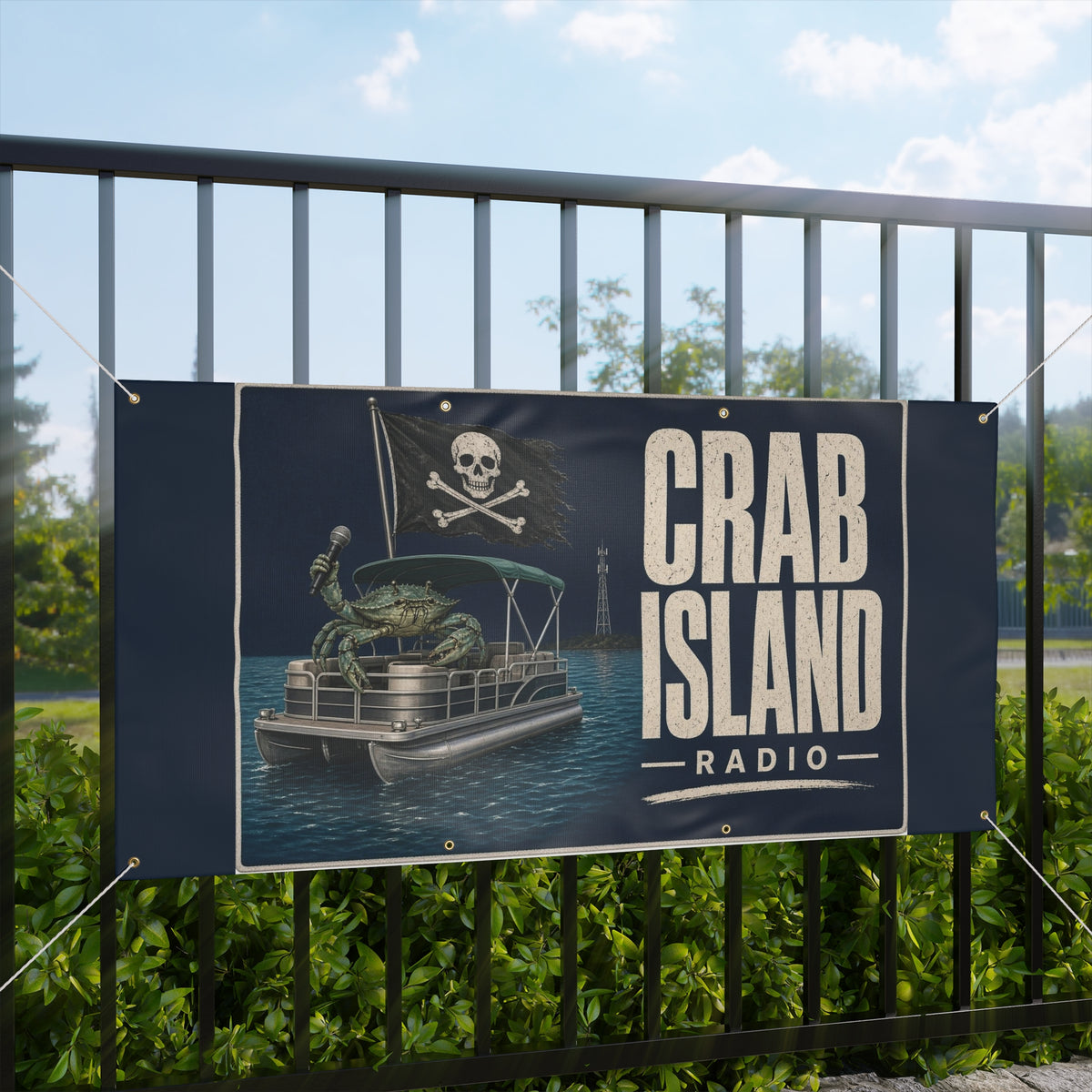 Matte Banner – Pirate Crab