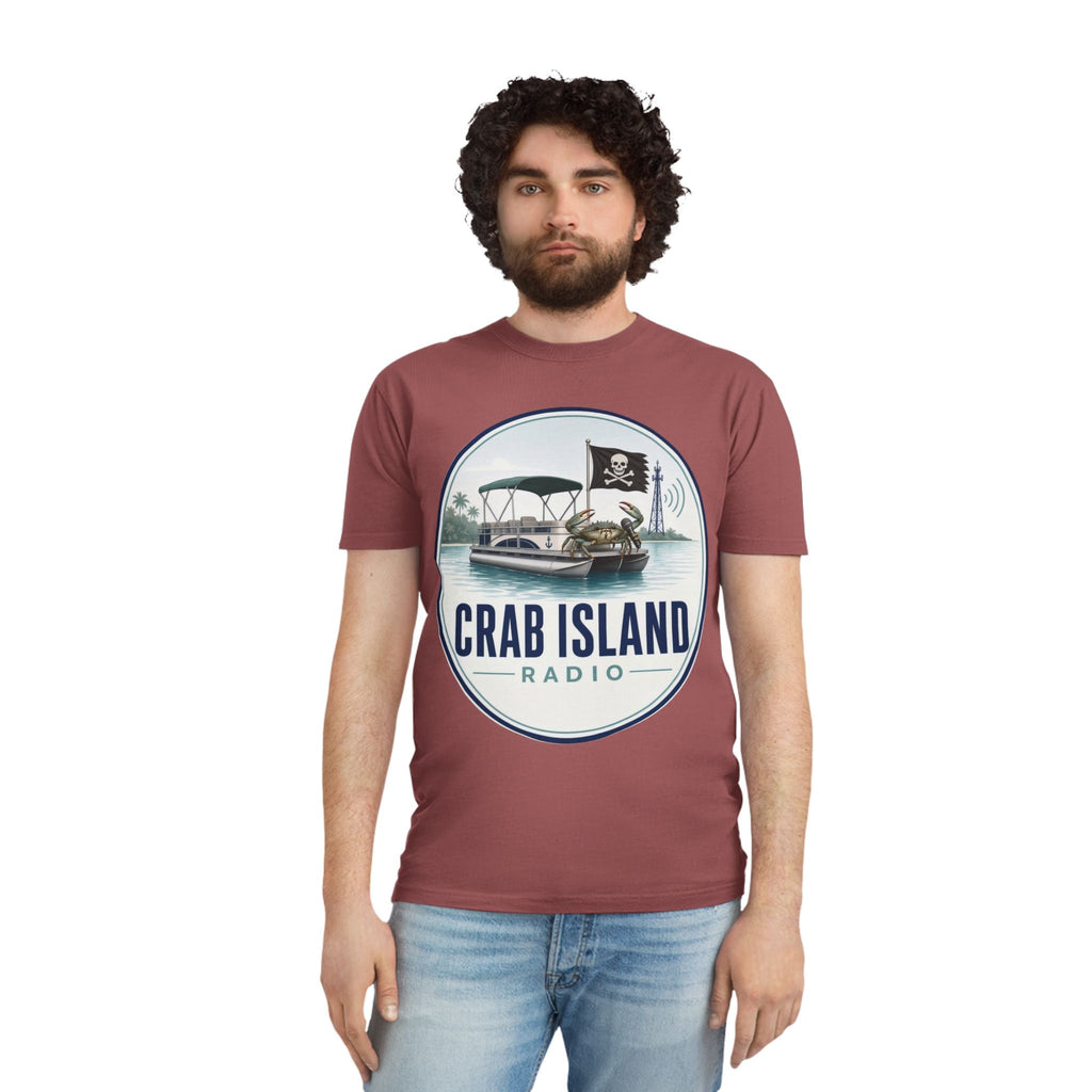 Unisex Faded Shirt – Crab Island Radio