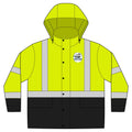 ANSI 107 Class 3 Rain Jacket – Crab Island Radio