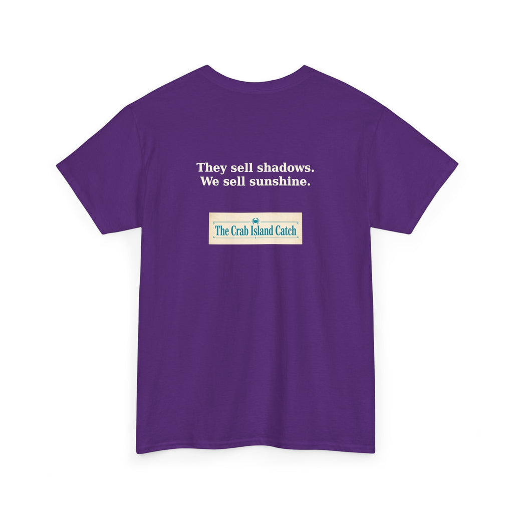 They Sell Shadows Tee – The Crab Island Catch