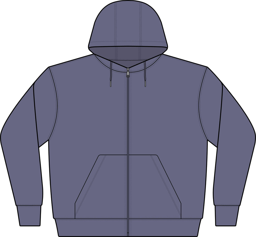 Women's PosiCharge Tri-Blend Wicking Fleece Full-Zip Hooded Jacket – Crab Island Radio