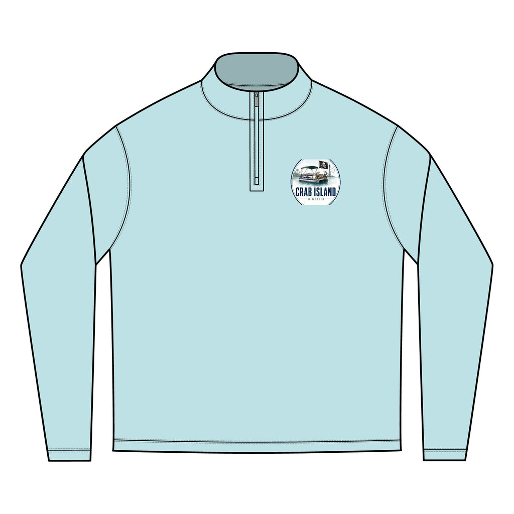 Men' Midweight Quarter Zip – Crab Island Radio