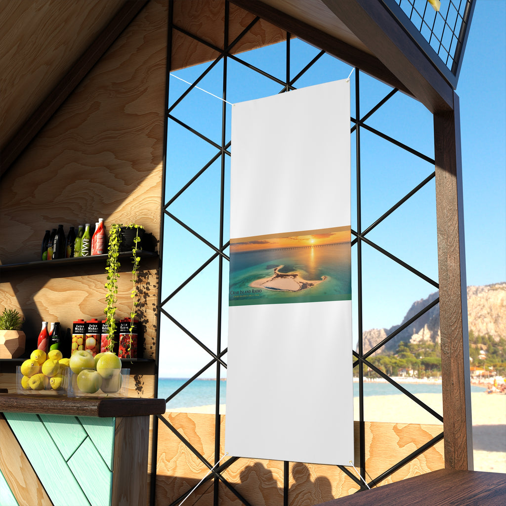 Matte Banner – Island Sunset