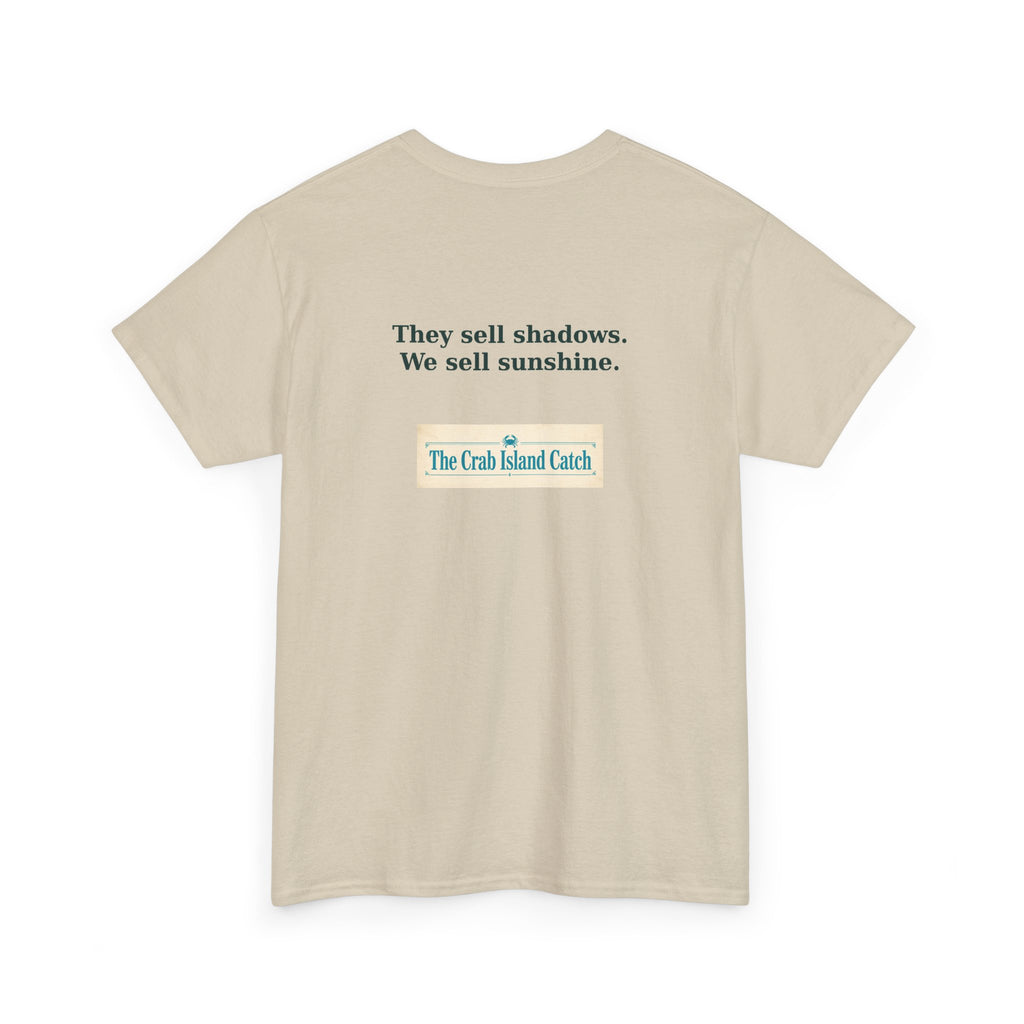 They Sell Shadows Tee – The Crab Island Catch