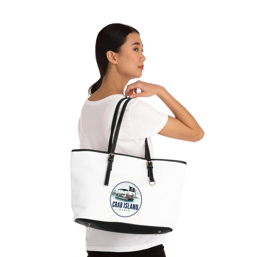 PU Leather Shoulder Bag – Crab Island Radio