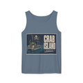 Crab Island Radio Men's Pirate Crab Tank Top - Blue Jean