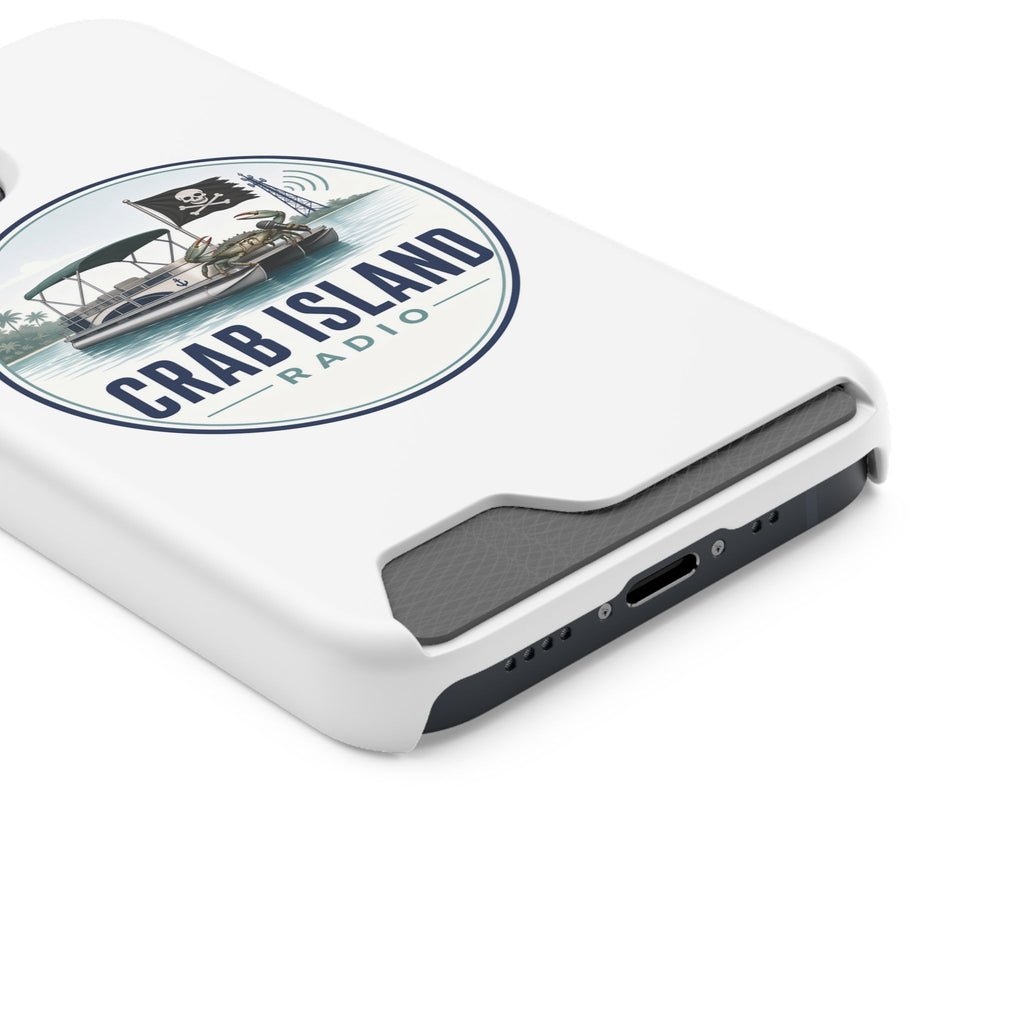 Phone Case With Card Holder – Crab Island Radio