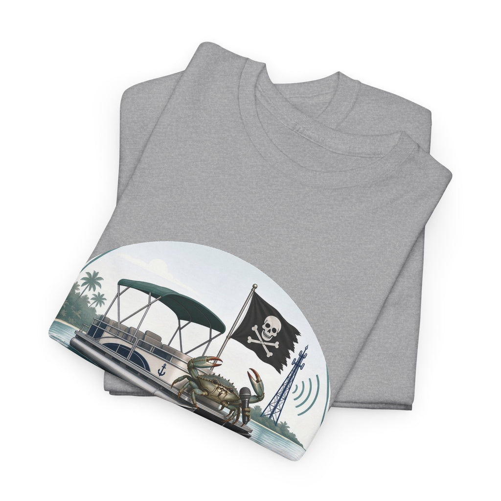 Crab Island Radio — Coffee Pot Jog Tee