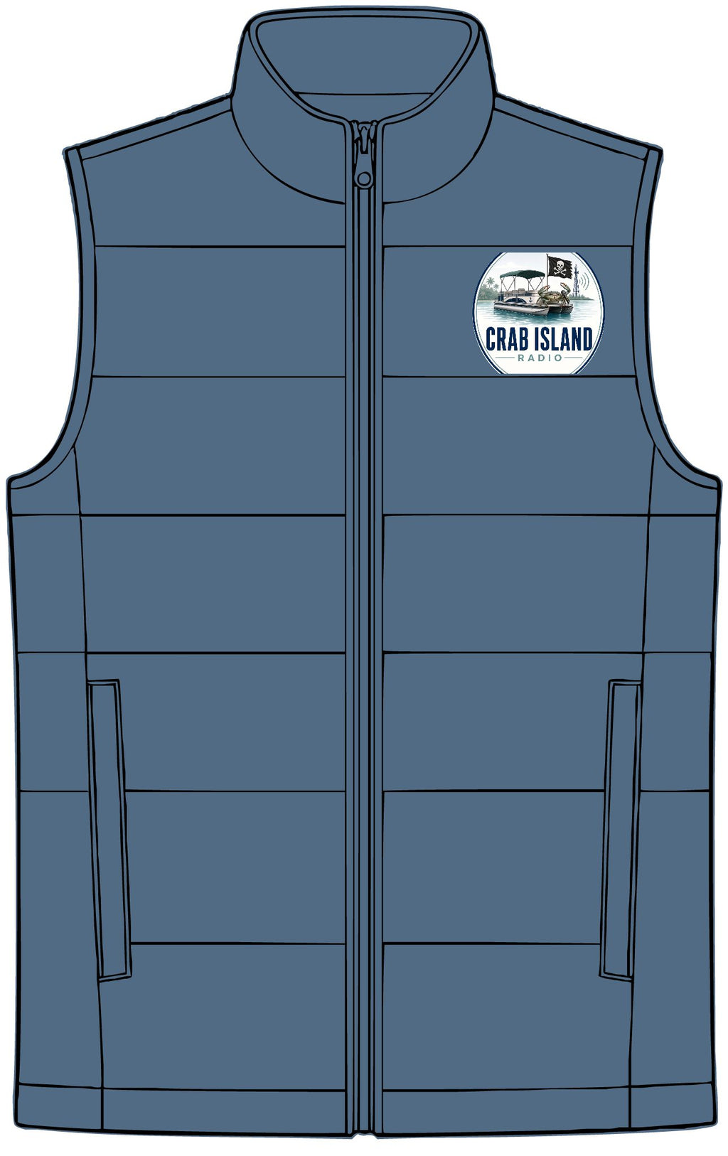 Puffer Vest – Crab Island Radio
