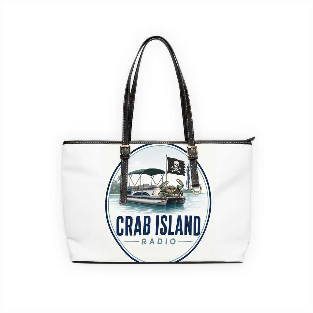 PU Leather Shoulder Bag – Crab Island Radio