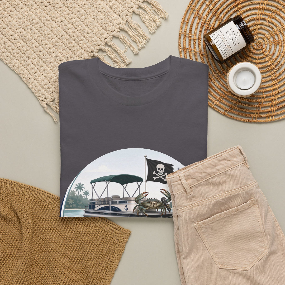 Crab Island Radio — Fish and Nap Tee