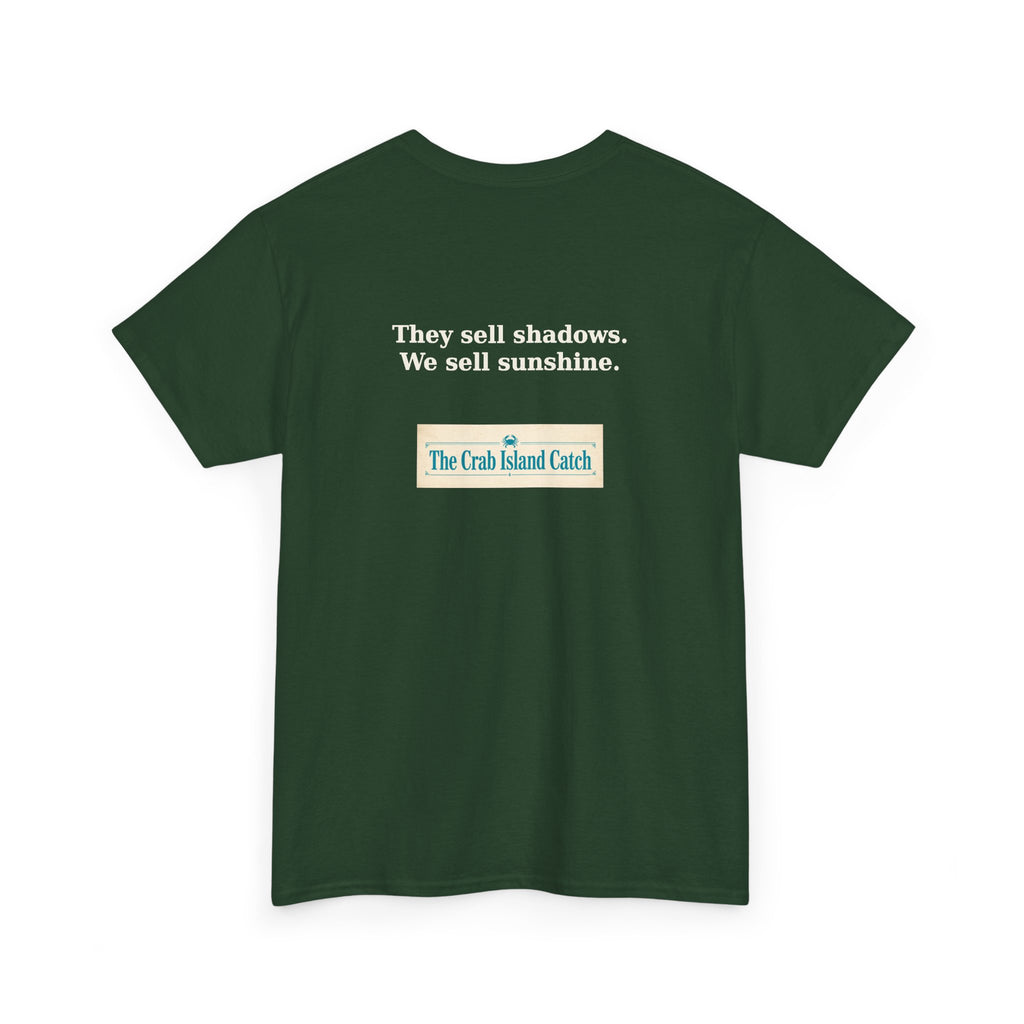 They Sell Shadows Tee – The Crab Island Catch