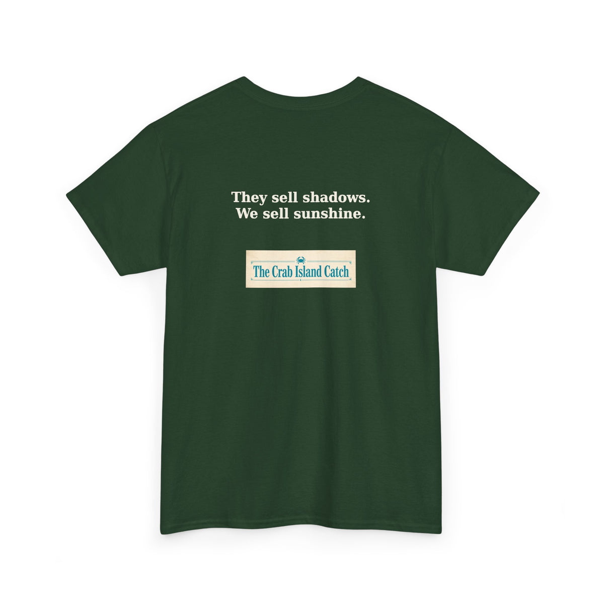 They Sell Shadows Tee – The Crab Island Catch