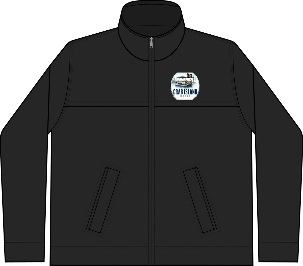 Washed Duck Cloth Flannel-Lined Work Jacket – Crab Island Radio