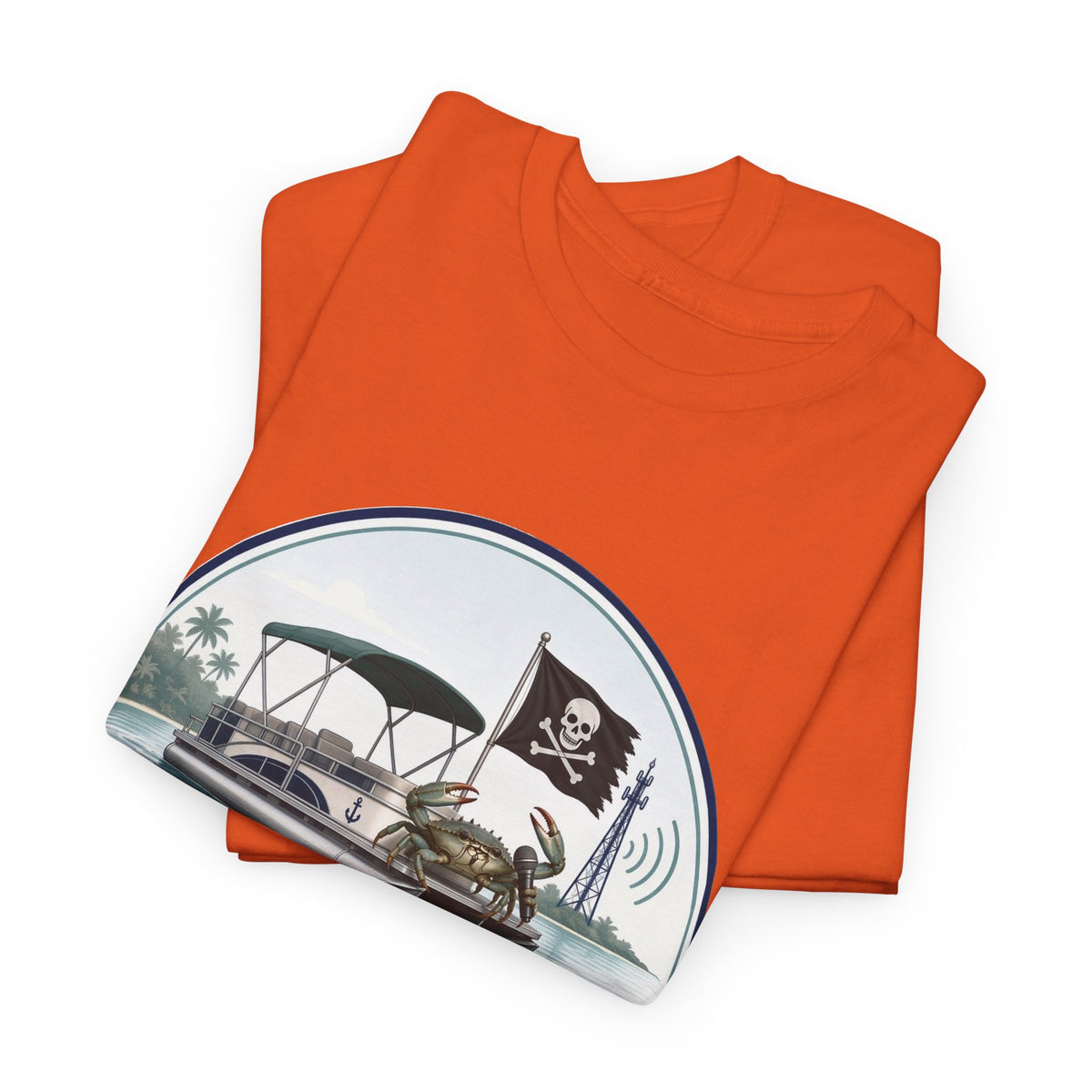 Crab Island Radio — Coffee Pot Jog Tee