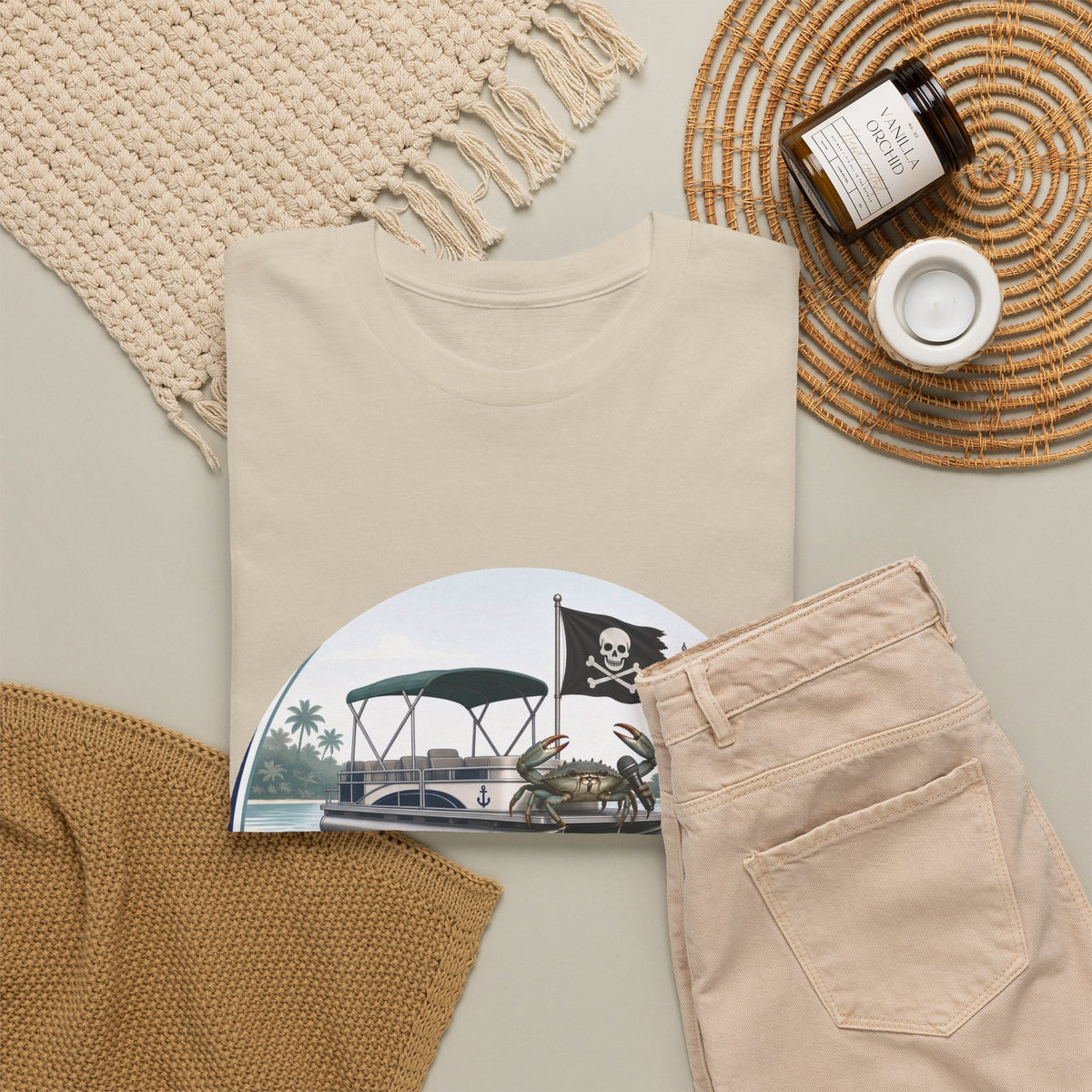 Crab Island Radio — Fish and Nap Tee