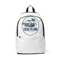 Unisex Fabric Backpack – Crab Island Radio